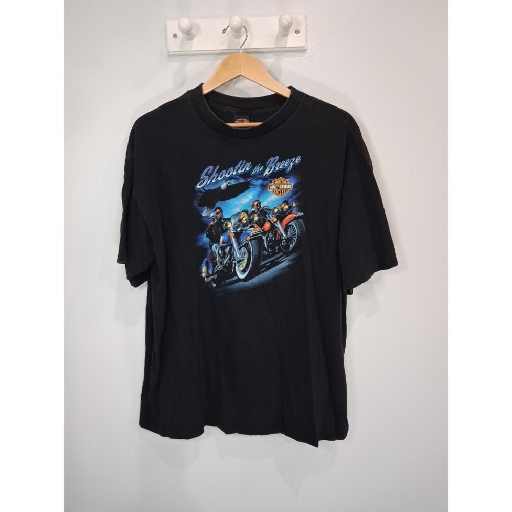 1999 Harley Davidson Shootin the Breeze T-Shirt XXL Ft Walton Beach FL Vintage